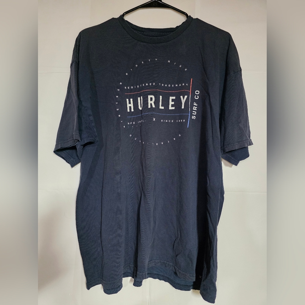 Hurley Men's Navy T-Shirt